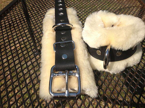 fur lined cuffs